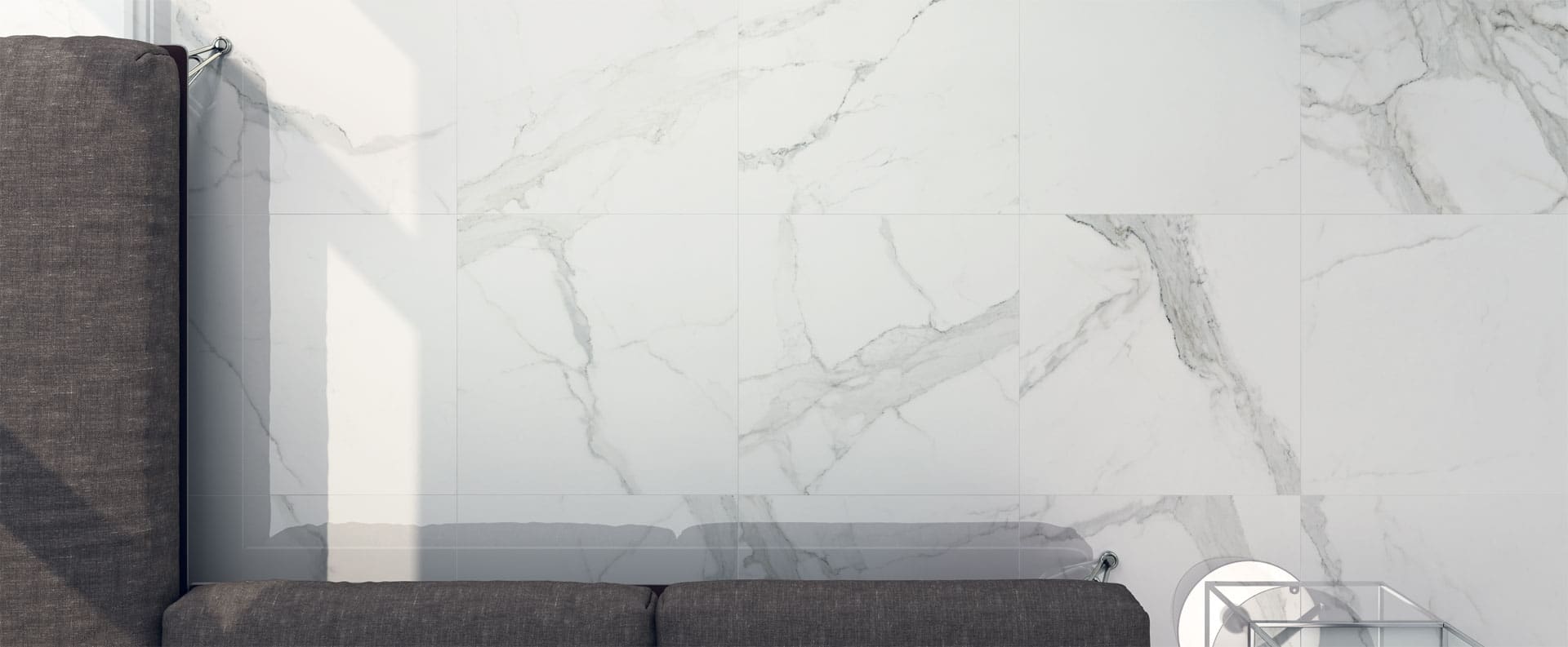 Marmo Marble Effect Bathroom Floor Tiles