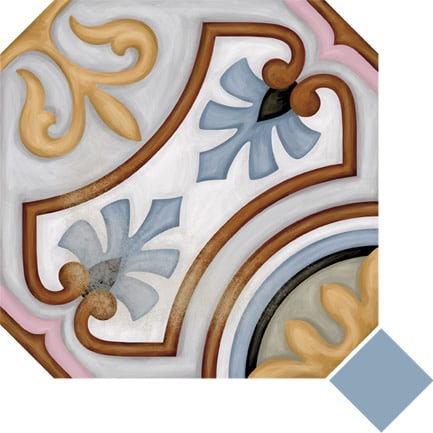 Octagon Georgian Diglas 200x200 & Blue Taco