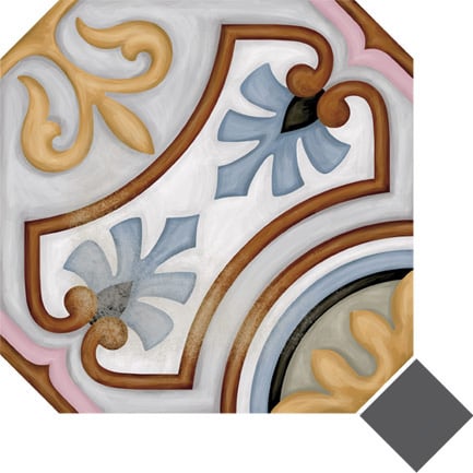 Octagon Georgian Diglas 200x200 & Black Taco