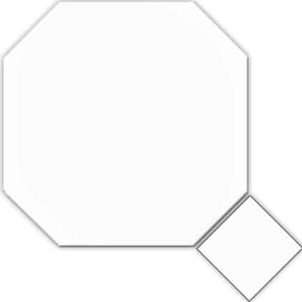 Octagon Classic White 316x316 & White Taco