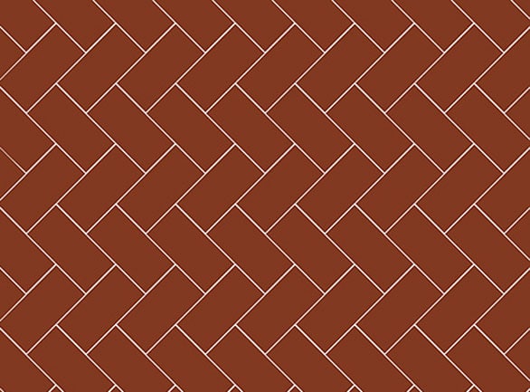 Olde English Brick Pattern Floor per m2