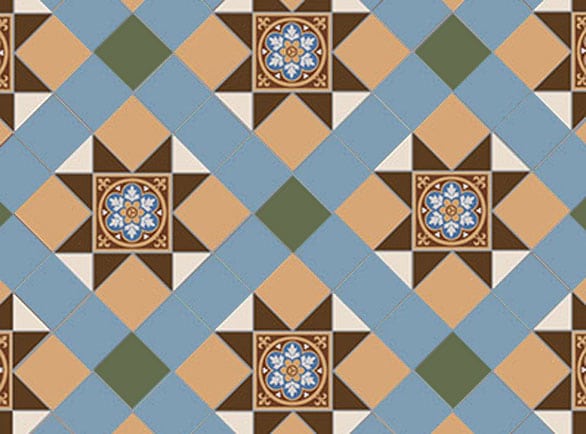 Olde English Albatross Pattern Floor per m2