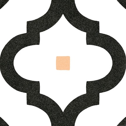 Palmette Graphite 200x200x8mm