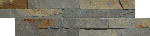 Geo Split Face Multi Colour 100x360 Wall Tile