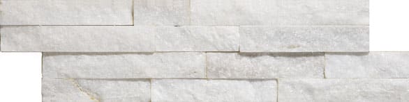 Geo Split Face Carrara Sparkle Natural effect Wall Tiles