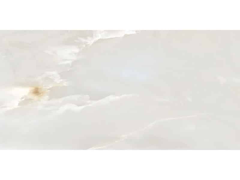 Polished natural stone effect porcelain wall and floor tile