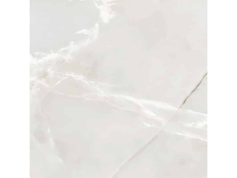 Polished natural stone effect porcelain wall and floor tile