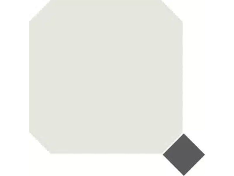 Octagon floor tiles 200x200mm with colour inserts