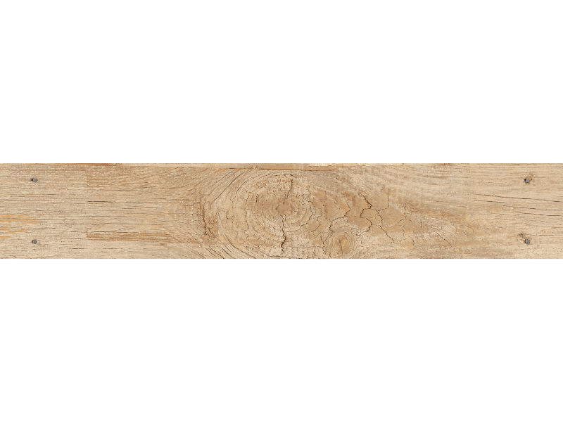 Wood effect porcelain wall and floor tile, printed plank on the tile