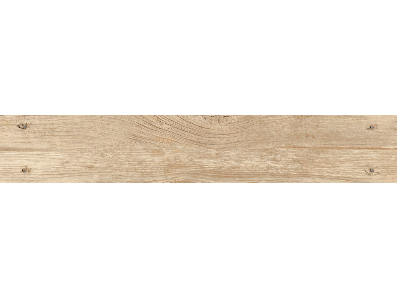 Wood effect porcelain wall and floor tile, printed plank on the tile