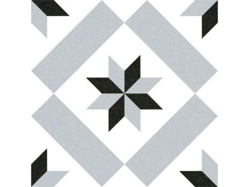 pattern calvert grey wall and floor tiles 200x200mm