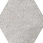 hexagon cement grey wall and floor tiles