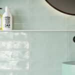 green wall tiles