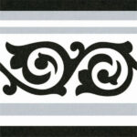 pattern calvert grey wall and floor tiles 200x200mm