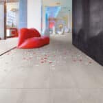 Grey porcelain tiles for kitchens, bathrooms and living rooms