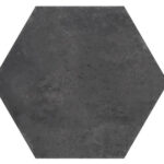 Flower effect hexagon tiles for walls and floors