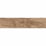 Wood effect porcelain wall and floor tile, printed plank on the tile