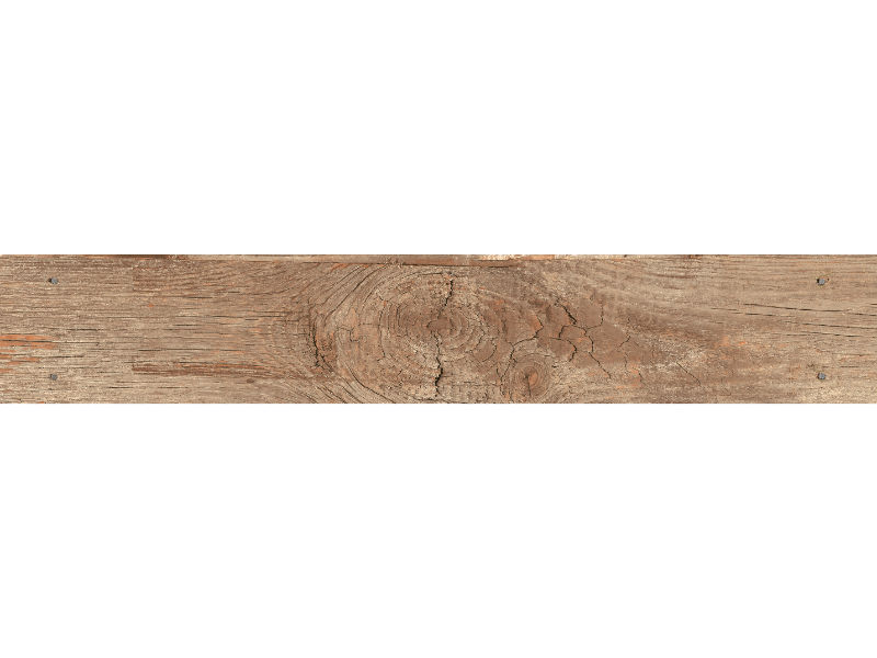 Wood effect porcelain wall and floor tile, printed plank on the tile
