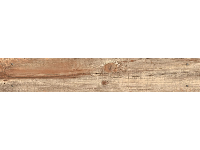 Wood effect porcelain wall and floor tile, printed plank on the tile