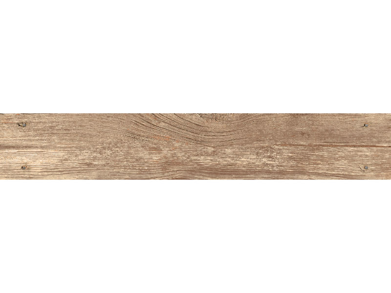 Wood effect porcelain wall and floor tile, printed plank on the tile