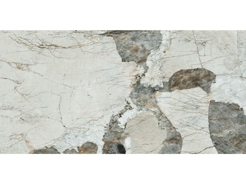 Marble effect porcelain tiles with many different faces in matt and gloss