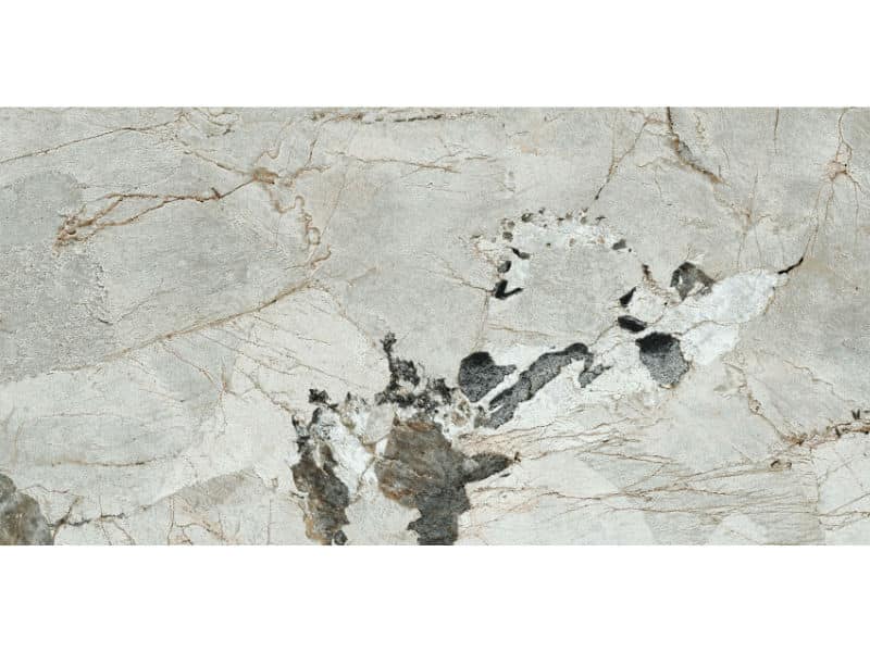 Marble effect porcelain tiles with many different faces in matt and gloss