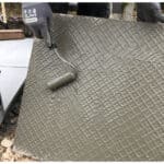 UltraTile Pro pave slurry primer on tile