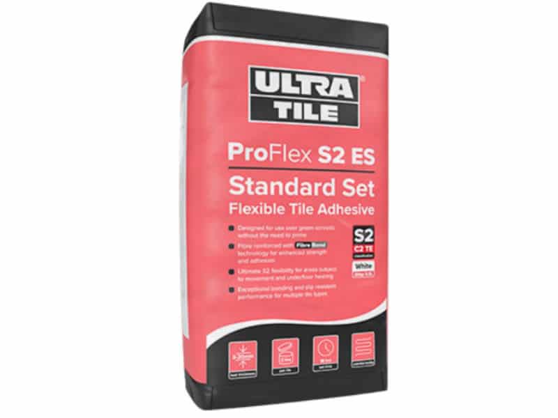UltraTile ProFlex S2 EX tile adhesive for walls and floors
