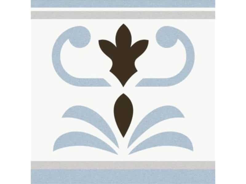 pattern calvert grey wall and floor tiles 200x200mm