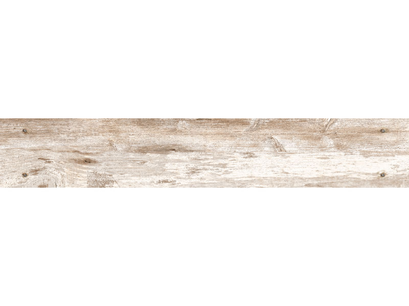 Wood effect porcelain wall and floor tile, printed plank on the tile