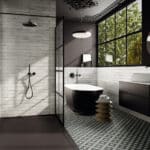 Colourful wall tiles for kitchens and bathrooms