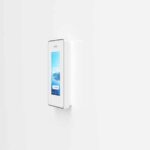 warmup 6ie thermostat in white view 3